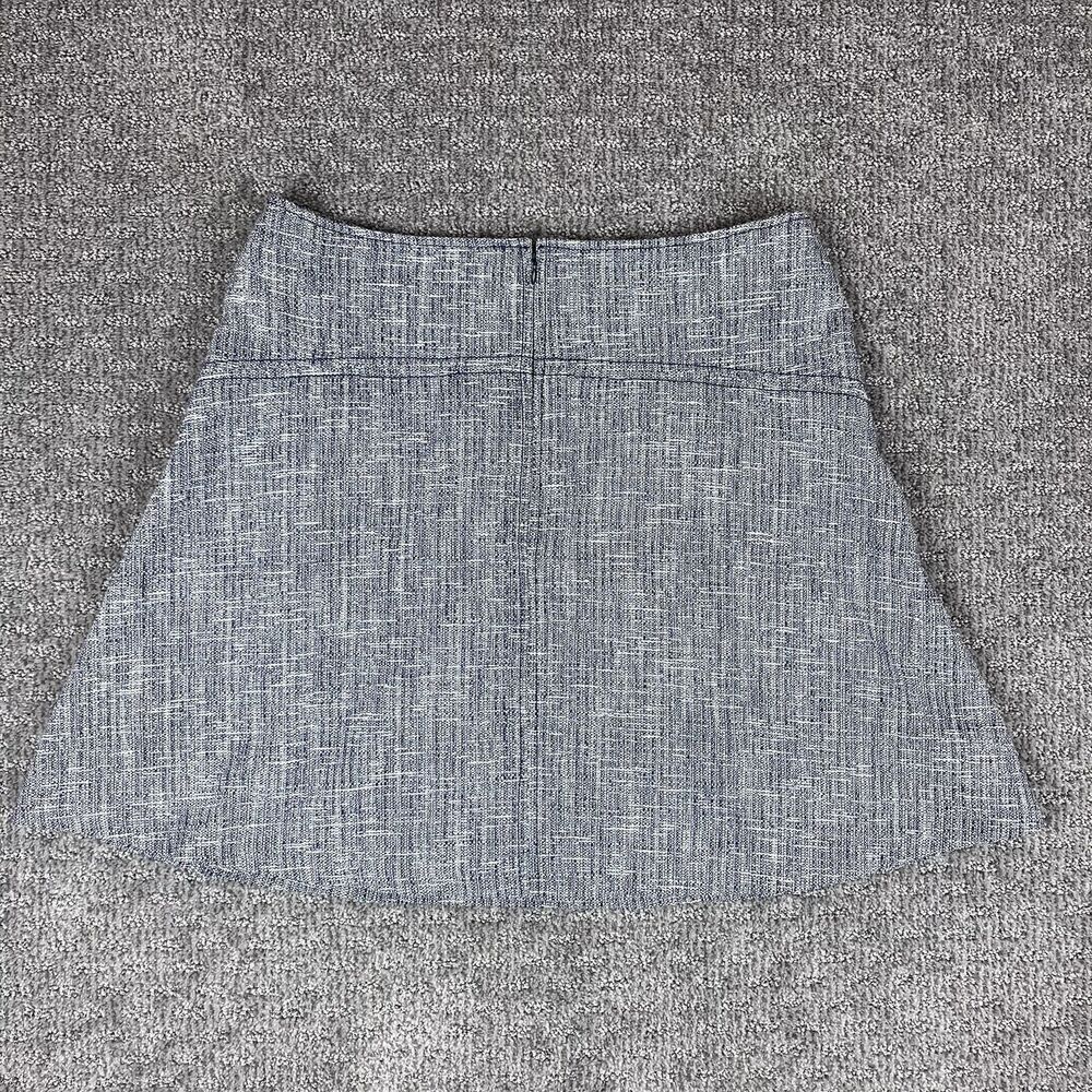 Boden Skirt Womens Twelve Mini A Line Tweed Preppy Career Office Business Blue - Picture 11 of 11
